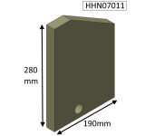 HHN07011 PARKRAY  /  HUNTER Side Brick  |  Herald 7 Inset  |  Consort 7 Inset